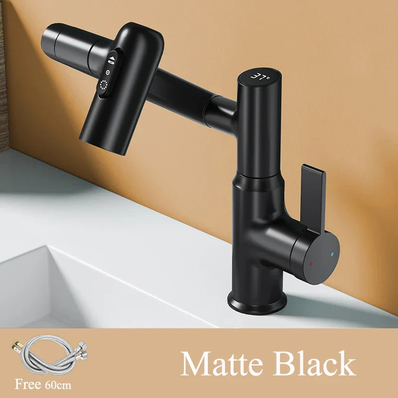 Chrome 360 LED Faucet