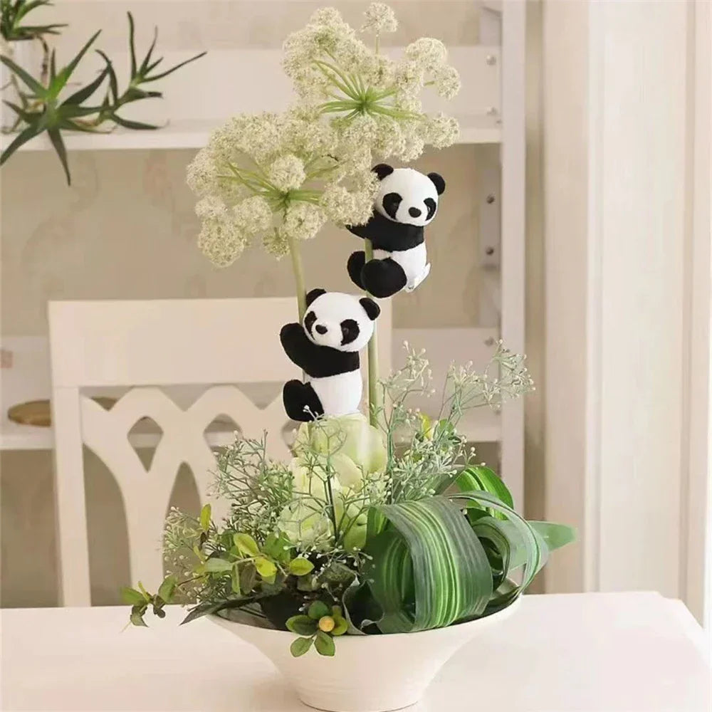 DecorBites™ Cute Panda Plush Clip-On Pendant - Small Funny Bedroom Decoration