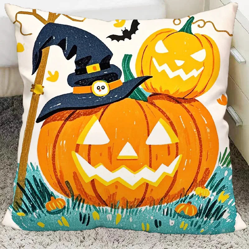 Plush Halloween Cartoon Pillow