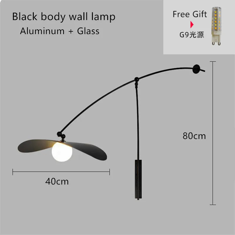 DecorBites™ Adjustable Long Arm LED Floor Lamp for Reading & Living Room