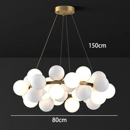 DecorBites™ LED Pendant Chandeliers for Modern Home Decor, Indoor Living Room Dining Room Lighting