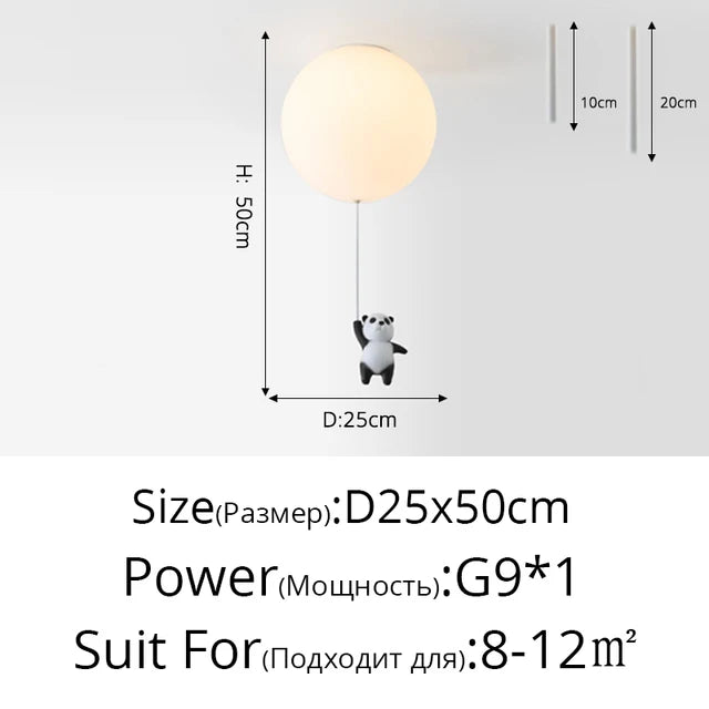 Modern Cartoon Ceiling Light