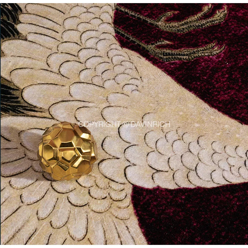 Plush Cranes Carpet