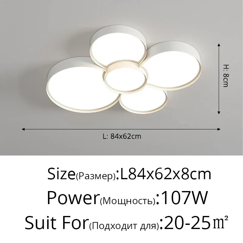 DecorBites™ Cylinder LED Chandelier Light for Home Decor & Indoor Lighting