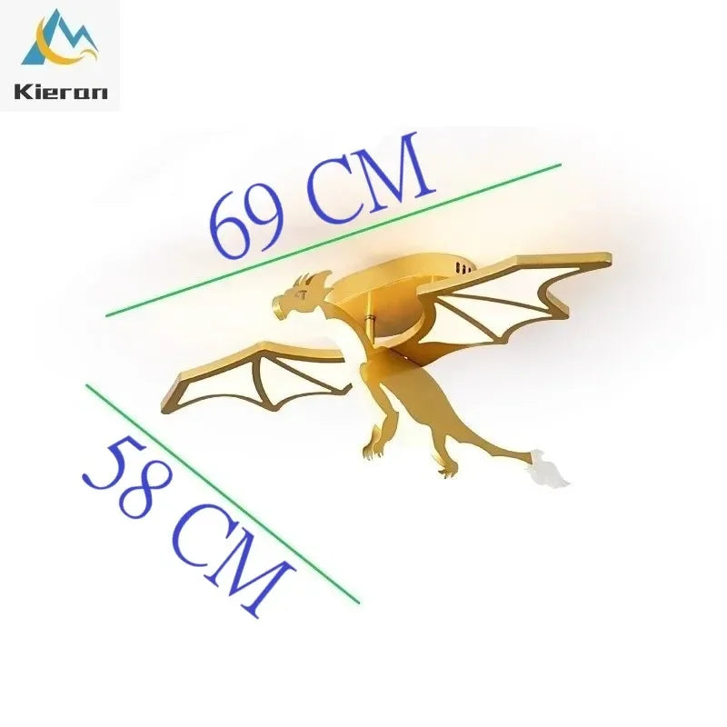 Dragon LED Ceiling Lamp