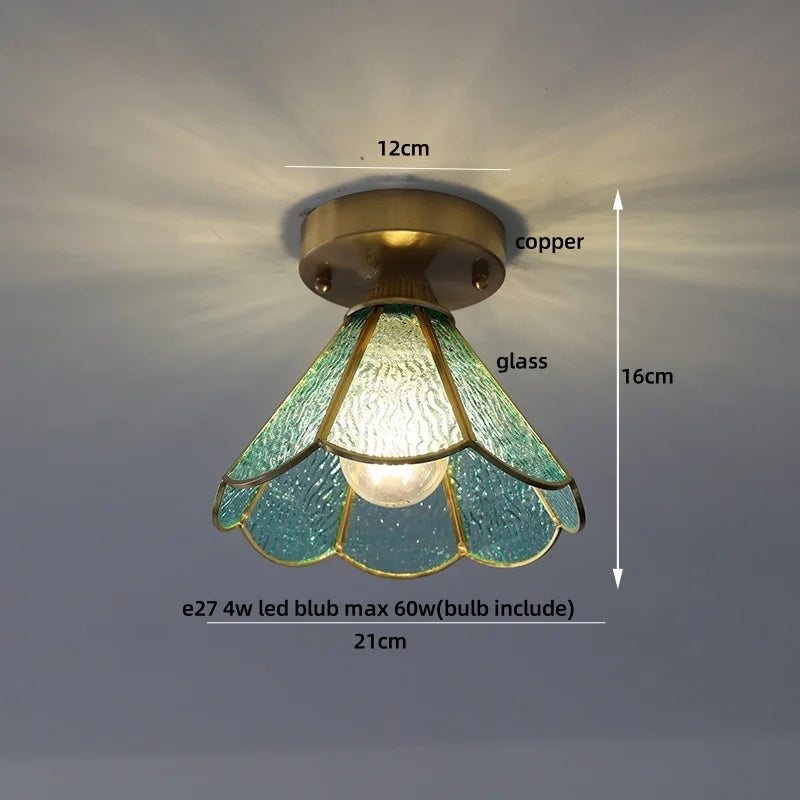 DecorBites™ Diamond Glass LED Ceiling Lights - Modern Nordic Luxury Canopy Fixture