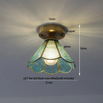 DecorBites™ Diamond Glass LED Ceiling Lights - Modern Nordic Luxury Canopy Fixture