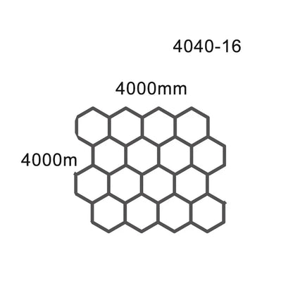 DecorBites™ Hexagon LED Ceiling Light: High-Performance, Best-Selling, Honeycomb Design