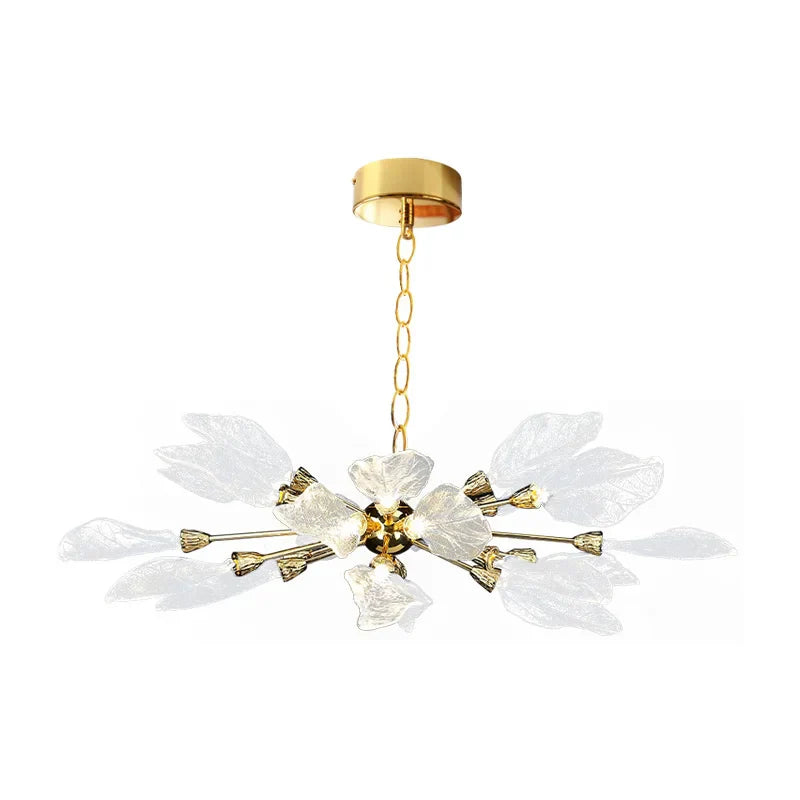 DecorBites™ Leaf-Shaped Pendant Lights for Bedroom, Living Room, and Restaurant