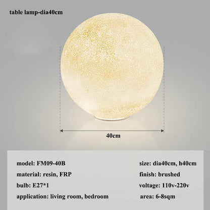 DecorBites™ Cream Moon LED Pendant Chandelier: Modern Living Room Kitchen Bedroom Lighting