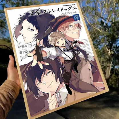 Anime Poster Self-adhesive Wall Decor