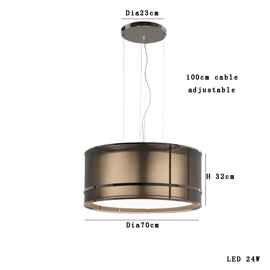 Steel Modern Chandelier