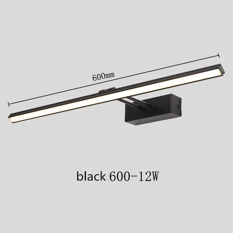 DecorBites™ LED Bathroom Vanity Mirror Light for Waterproof Makeup with Wall Sconces