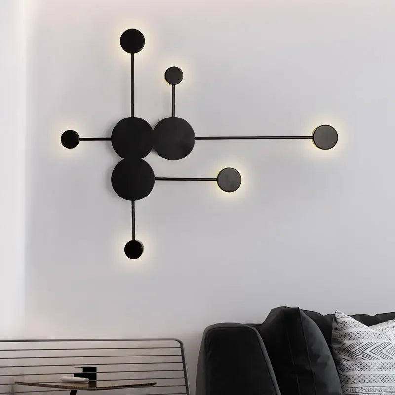 DecorBites™ Creative Line RGB Led Wall Lamp for Living Room, Bedroom, Nordic Minimalism