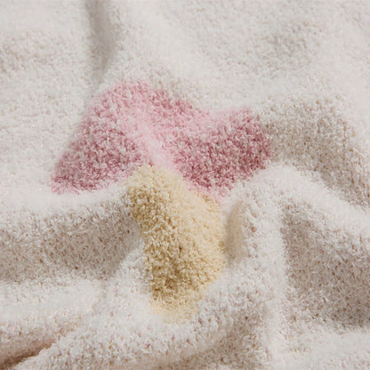 DecorBites™ Kawaii Ice Cream Jacquard Blanket