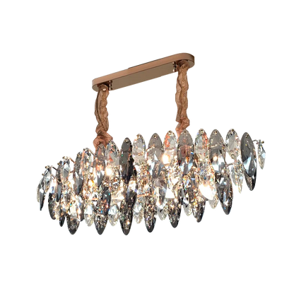 DecorBites™ Crystal Dimmable LED Pendant Lights: Modern Indoor Artistic Hanging Lamps
