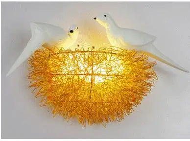 Gold Nest LED Wall Sconce