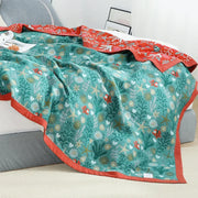 Cotton Gauze Boho Quilt