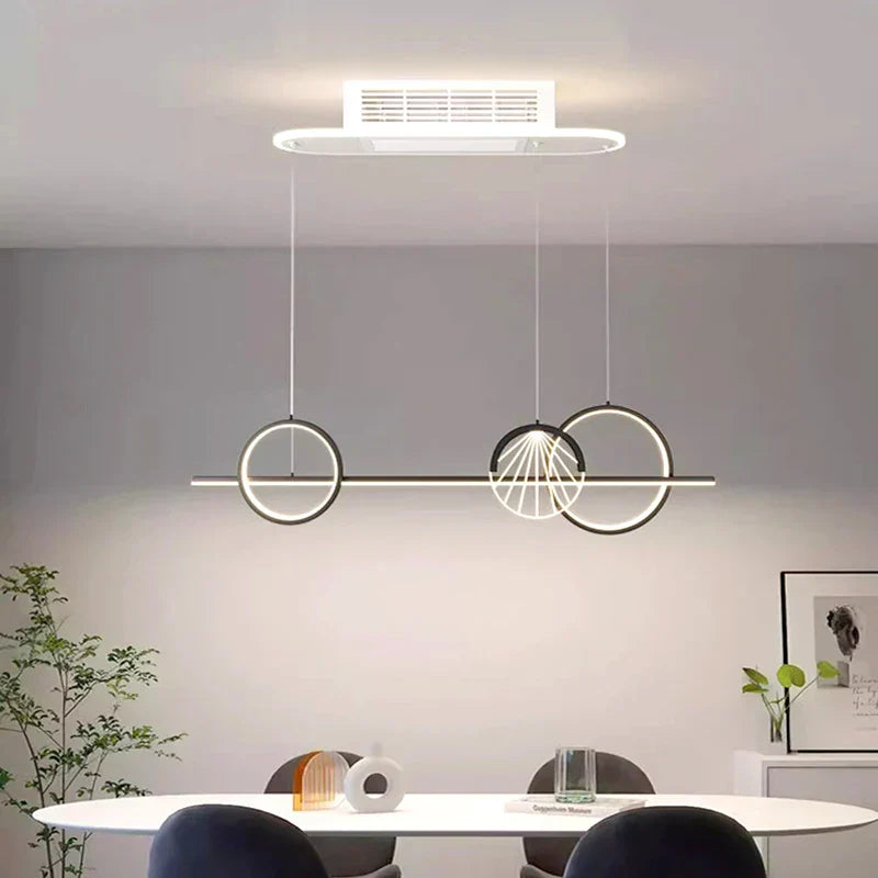 DecorBites™ Kids Bedroom Ceiling Fan with Remote Control & Light - Modern Bladeless LED Fan