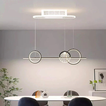 DecorBites™ Kids Bedroom Ceiling Fan with Remote Control & Light - Modern Bladeless LED Fan