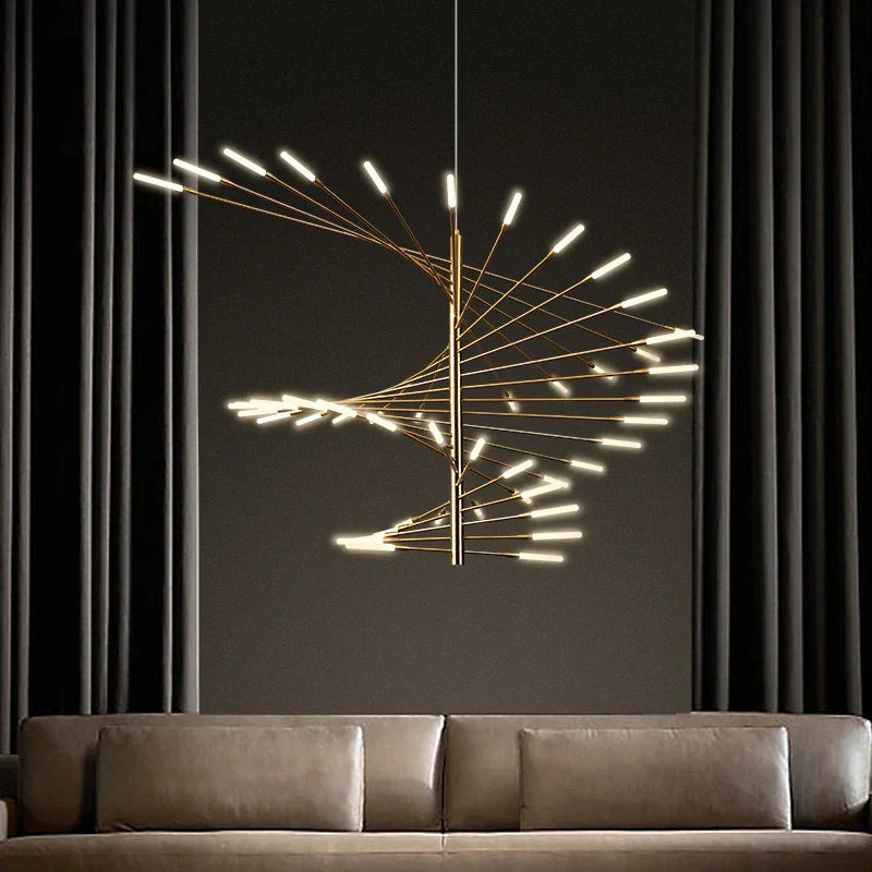 DecorBites™ LED Fireworks Ceiling Pendant Light - Modern Luxury Dimmable Room Decoration
