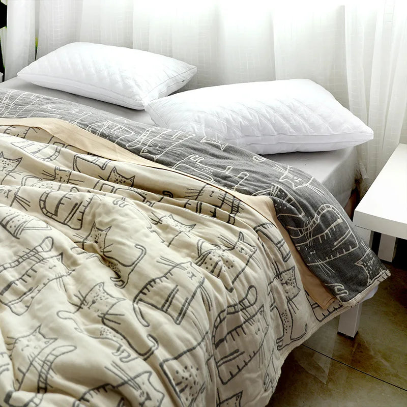 Cotton Bamboo Summer Blanket