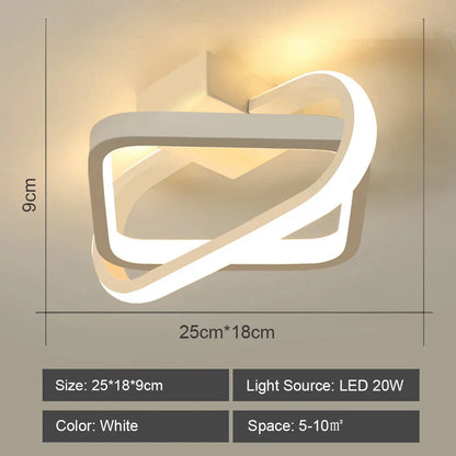 DecorBites™ LED Ceiling Light for Modern Living Room Bedroom Lighting