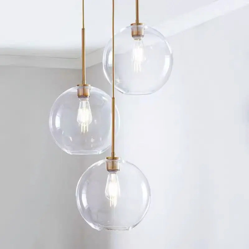 Gradient Nordic Glass Chandelier