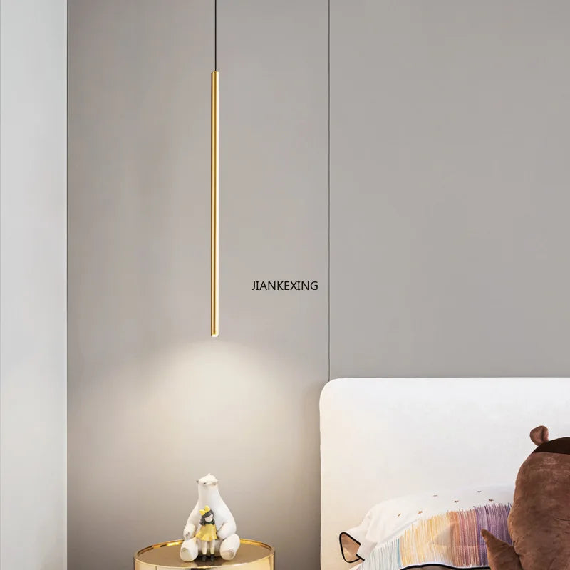 Nordic LED Line Chandelier