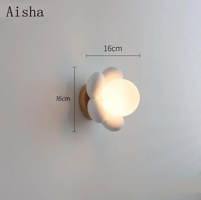 DecorBites™ Kids Amusement Park Flower LED Wall Lamp