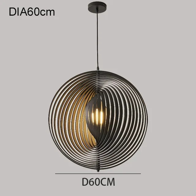 Bamboo Moon Pendant Light