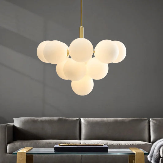 DecorBites™ Glass Globe Pendant Lamp: Modern Luxury for Home Decor & Restaurant Lighting