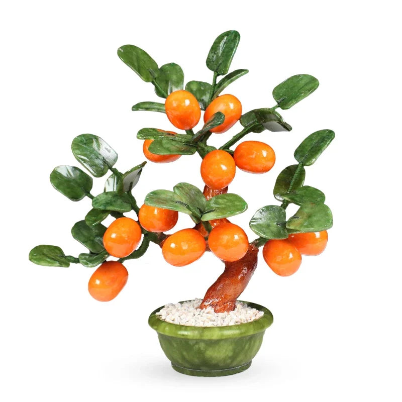 Ceramic Jade Kumquat Bonsai