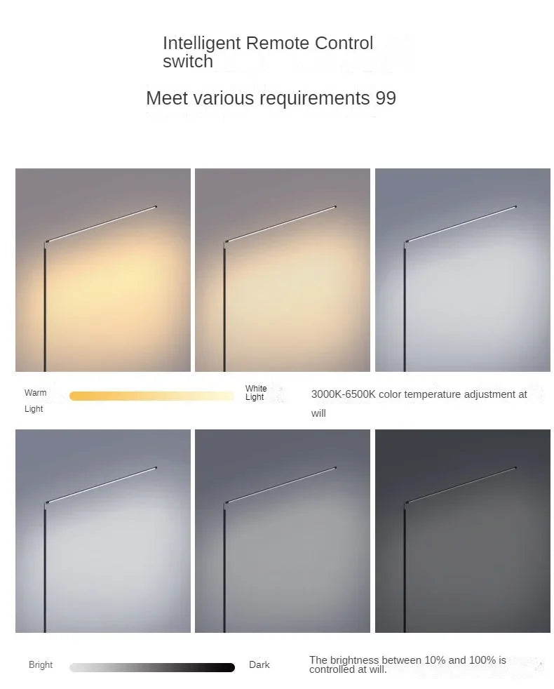 Aluminum Minimalist Floor Lamp