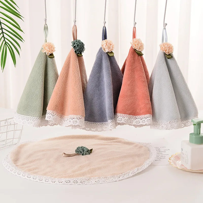 Cotton Lace Hand Towel