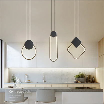 DecorBites™ Crystal LED Pendant Lights for Modern Home Decor and Lighting