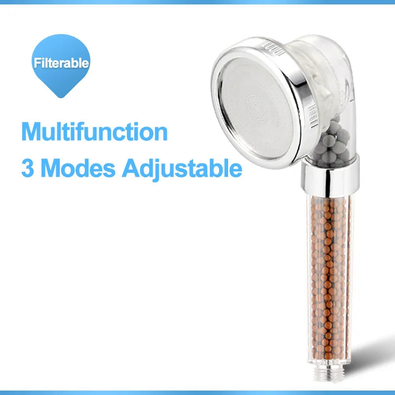 Chrome Spa Anion Shower Head