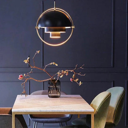 DecorBites™ Iron Pendant Lights: Post Modern Gubi Hanging Lamp for Home Decor