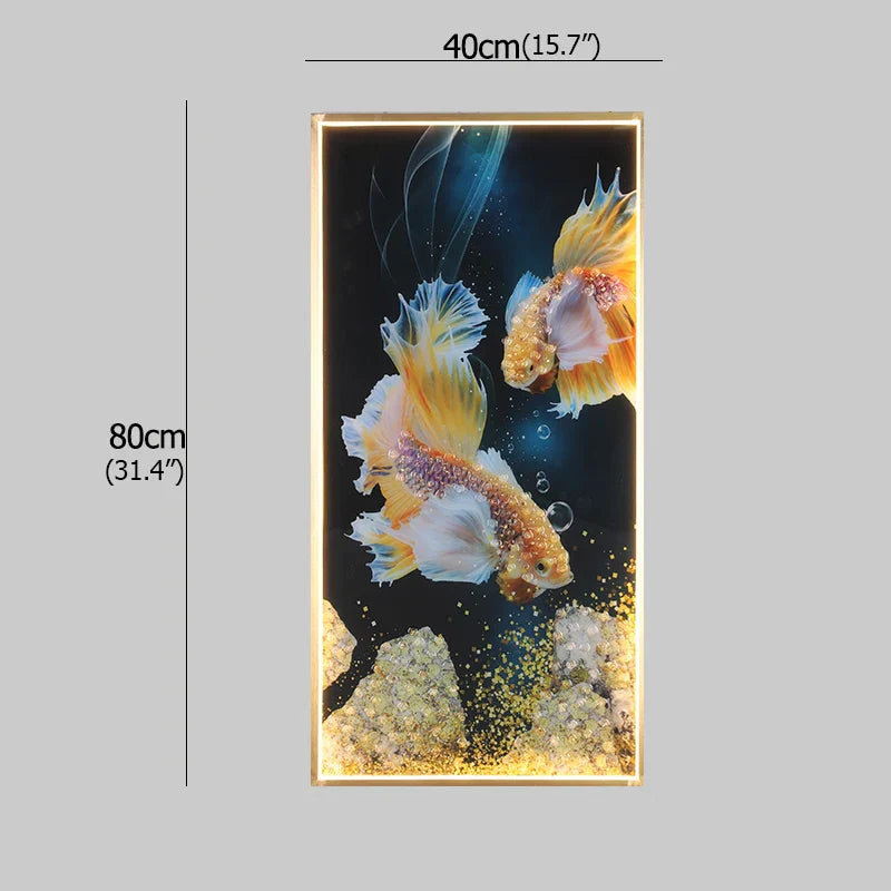 Gold Fish LED Sconce