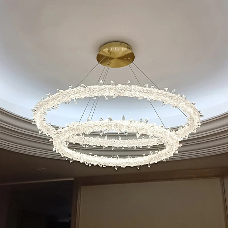 Art Deco Crystal Pendant