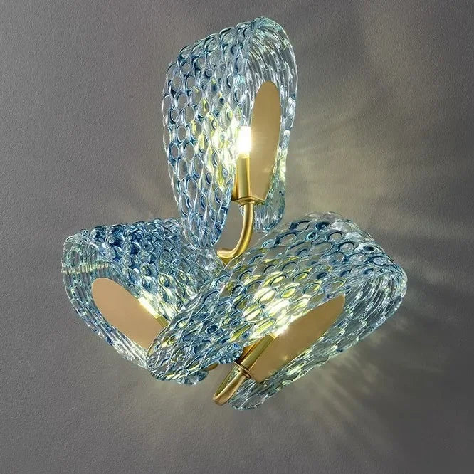 Copper Leaf LED Chandelier