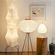 Rice Paper Modern Floor Lamp