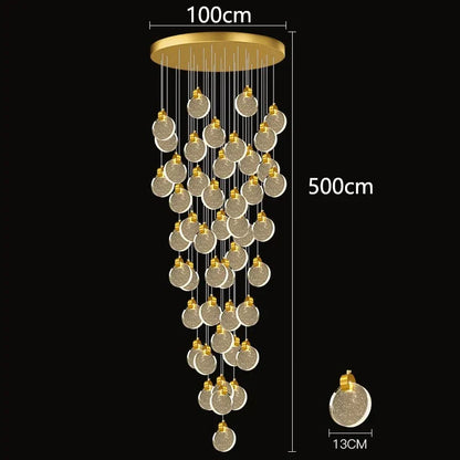 DecorBites™ LED Pendant Chandeliers for Modern Home Decor and Indoor Lighting
