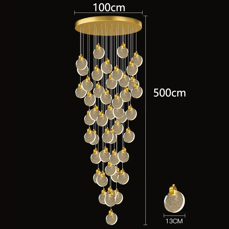 Glass Orb Pendant Light
