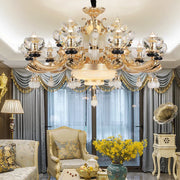 Crystal Pendant Chandelier 36-Head D152cm
