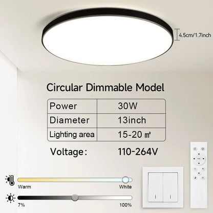 DecorBites™ LED Ceiling Chandelier Panel Light for Home Decor Lighting