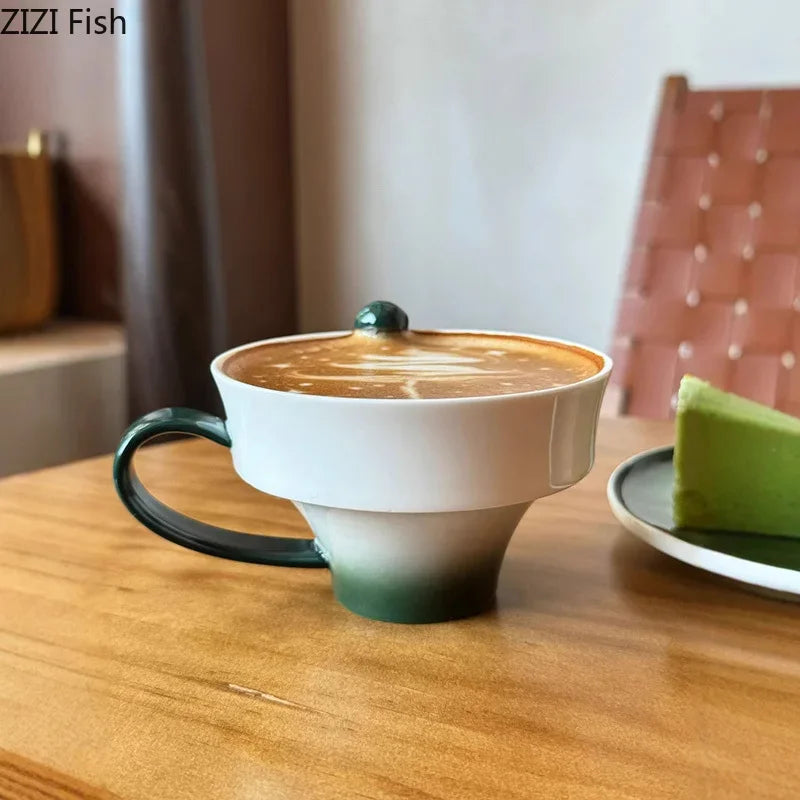 Colorful Ceramic Cup Set