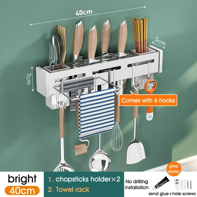 Metal Wall Knife Rack