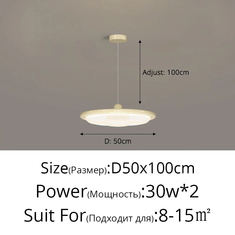 DecorBites™ Cream Style LED Ceiling Lights - Modern Living Room Indoor Lighting