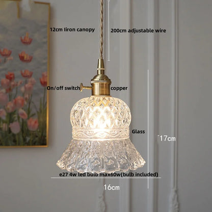 DecorBites™ Glass Knob LED Pendant Lamp for Living Room, Restaurant, Coffee - Nordic Modern Design